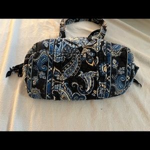 Vera Brady small travel bag Windsor Navy Retired